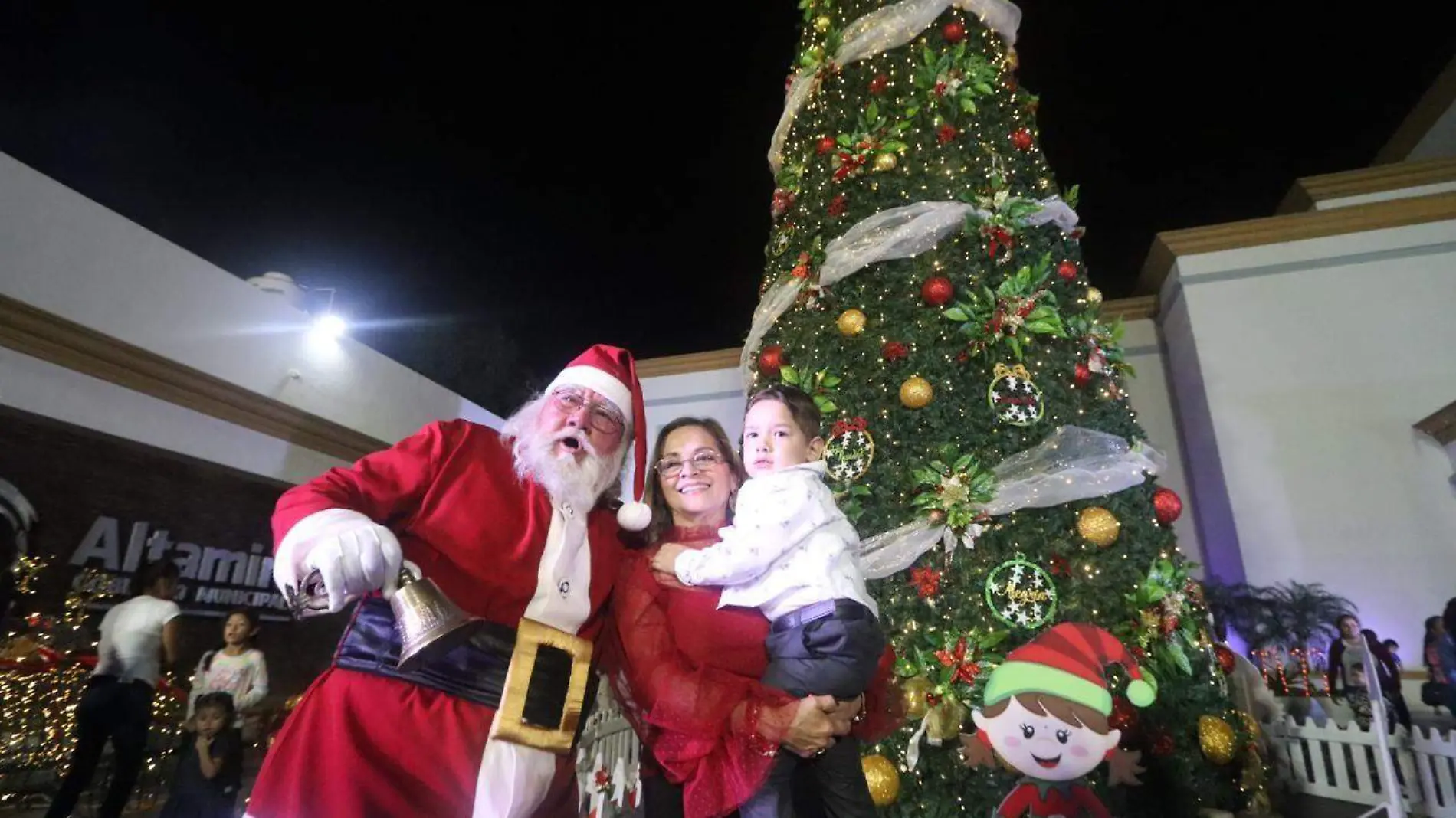 La navidad llegó a Altamira